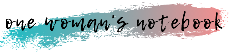 One Woman's Notebook site logo